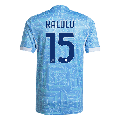 Maglia Gara Juventus Trasferta KALULU #15 Uomo 2025/26