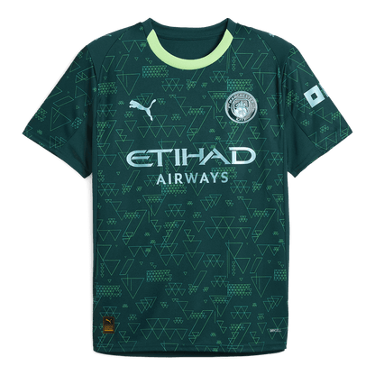 Completo Base Manchester City Quarta Uomo 2025/26 - 2 Pezzi