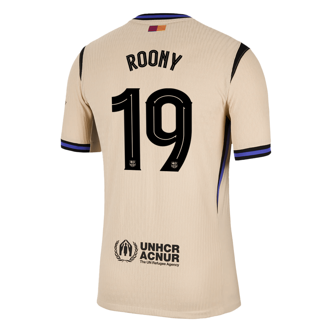 Maglia Gara Barcelona Trasferta ROONY #19 Uomo 2025/26 - UCL