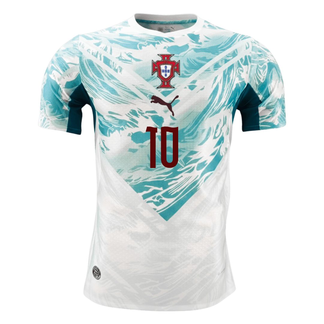 Maglia Gara Portogallo Trasferta BERNARDO #10 Uomo Mondiali 2026