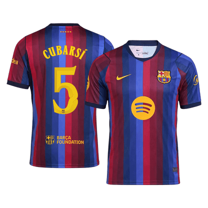 Maglia Replica Barcelona Casa CUBARSÍ #5 Uomo 2026/27