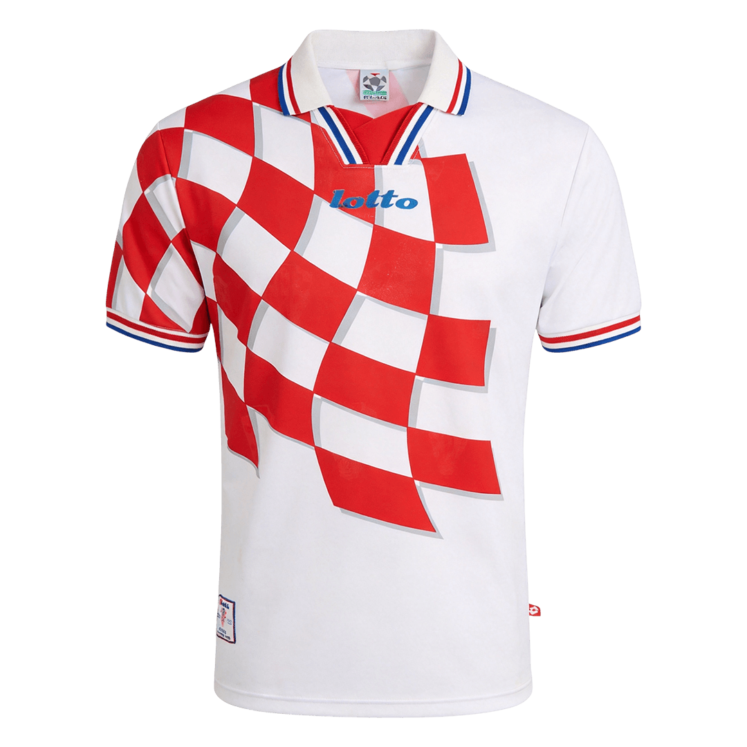 Maglia Retro Croazia Casa Mondiali 1998