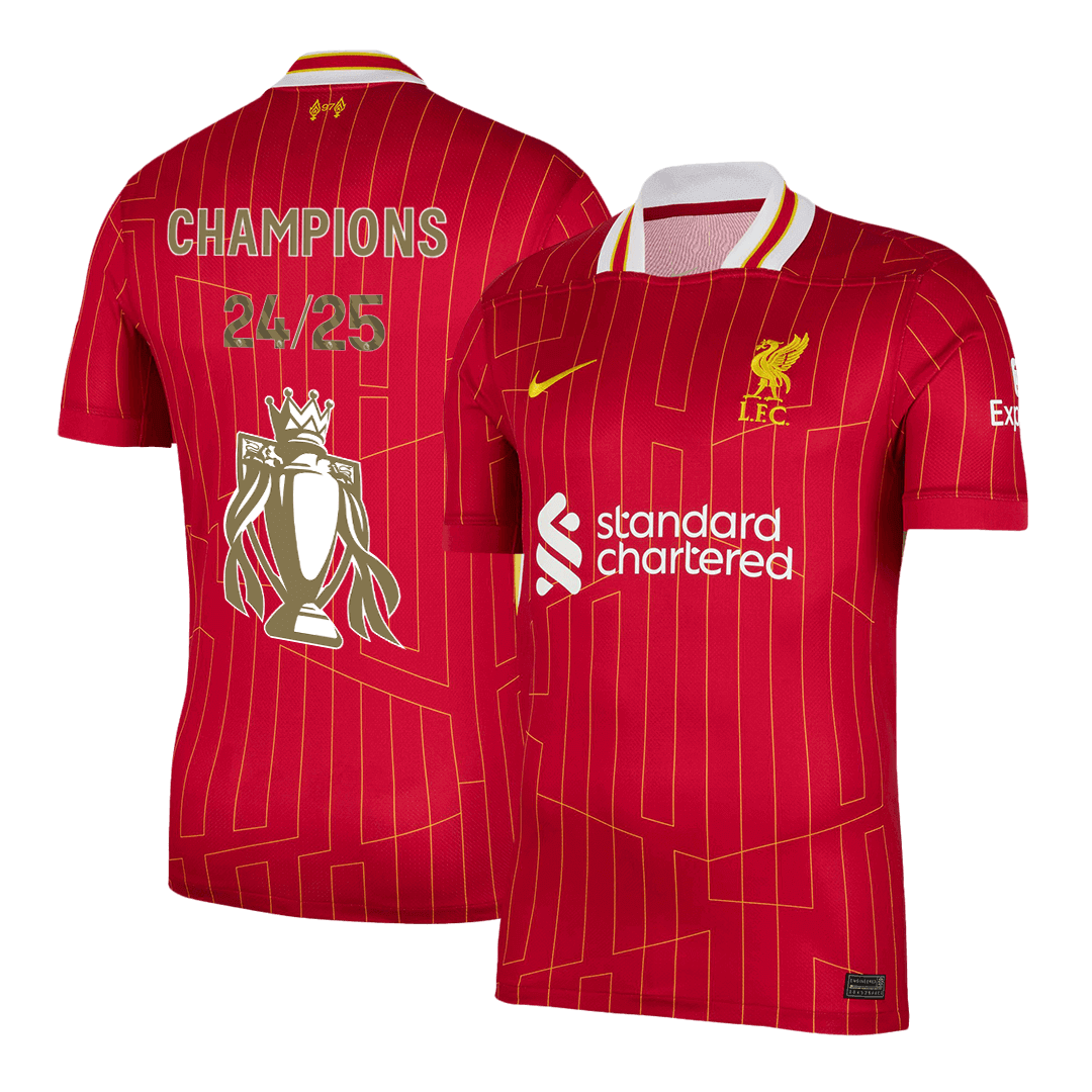Maglia Replica Liverpool Casa Uomo CHAMPIONS 24/25
