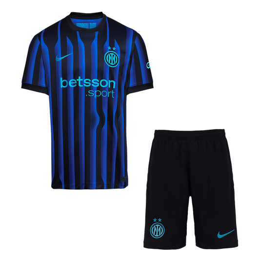 Completo Base Inter Milan Casa Uomo 2025/26 - 2 Pezzi
