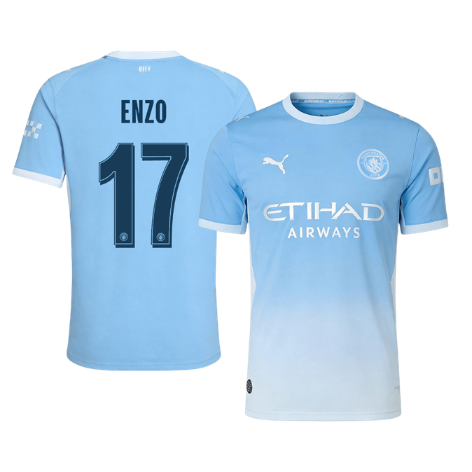 Maglia Gara Manchester City Casa ENZO #17 Uomo 2026/27 - UCL
