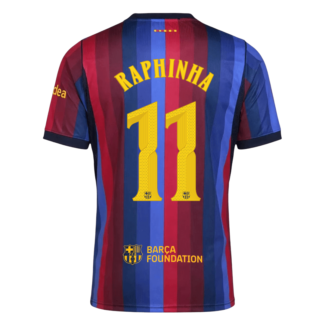 Maglia Replica Barcelona Casa RAPHINHA #11 Uomo 2026/27