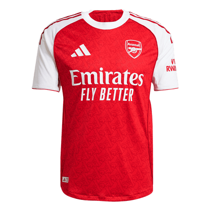 Maglia Gara Arsenal Casa SALIBA #2 Uomo 2025/26