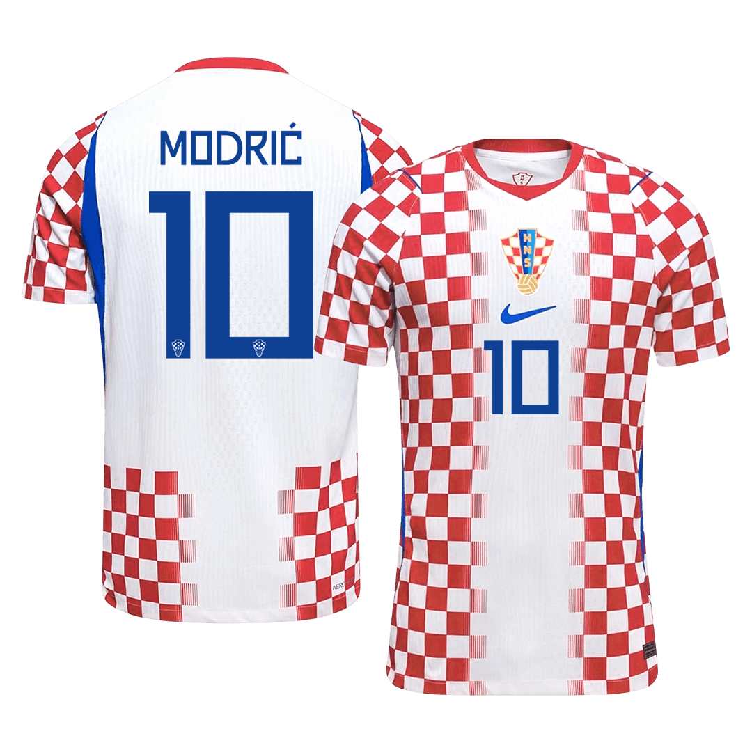 Maglia Gara Croazia Casa MODRIĆ #10 Uomo Mondiali 2026