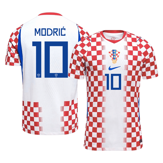 Maglia Gara Croazia Casa MODRIĆ #10 Uomo Mondiali 2026