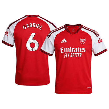 Maglia Gara Arsenal Casa GABRIEL #6 Uomo 2026/27