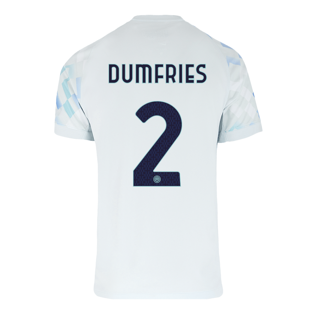 Maglia Replica Inter Milan Trasferta DUMFRIES #2 Uomo 2025/26