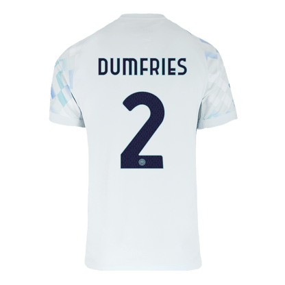 Maglia Replica Inter Milan Trasferta DUMFRIES #2 Uomo 2025/26