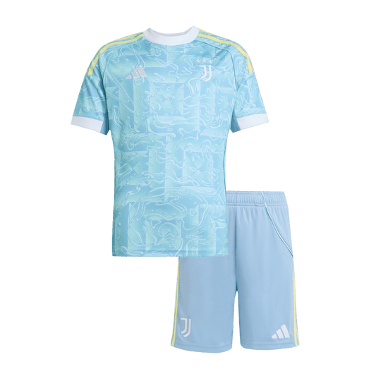 Completo Bambino Juventus Trasferta 2025/26 - 2 Pezzi
