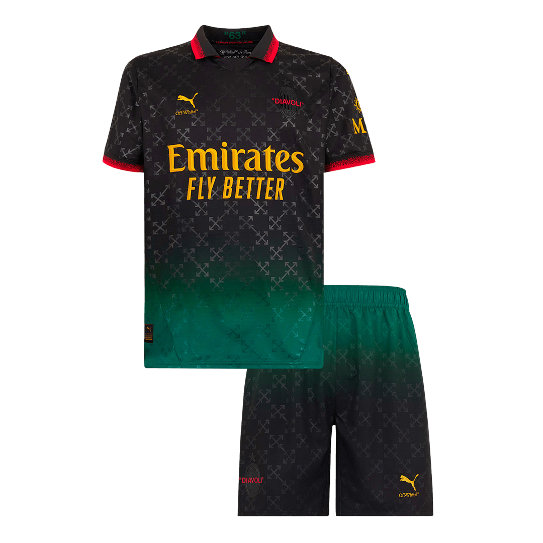 Completo Bambino AC Milan Quart 2024 /25 - 2 Pezzi