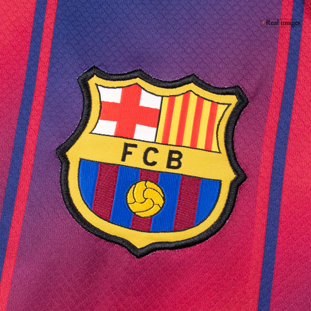 Maglia Replica Barcelona Casa Uomo 2025/26 - Manica Lunga