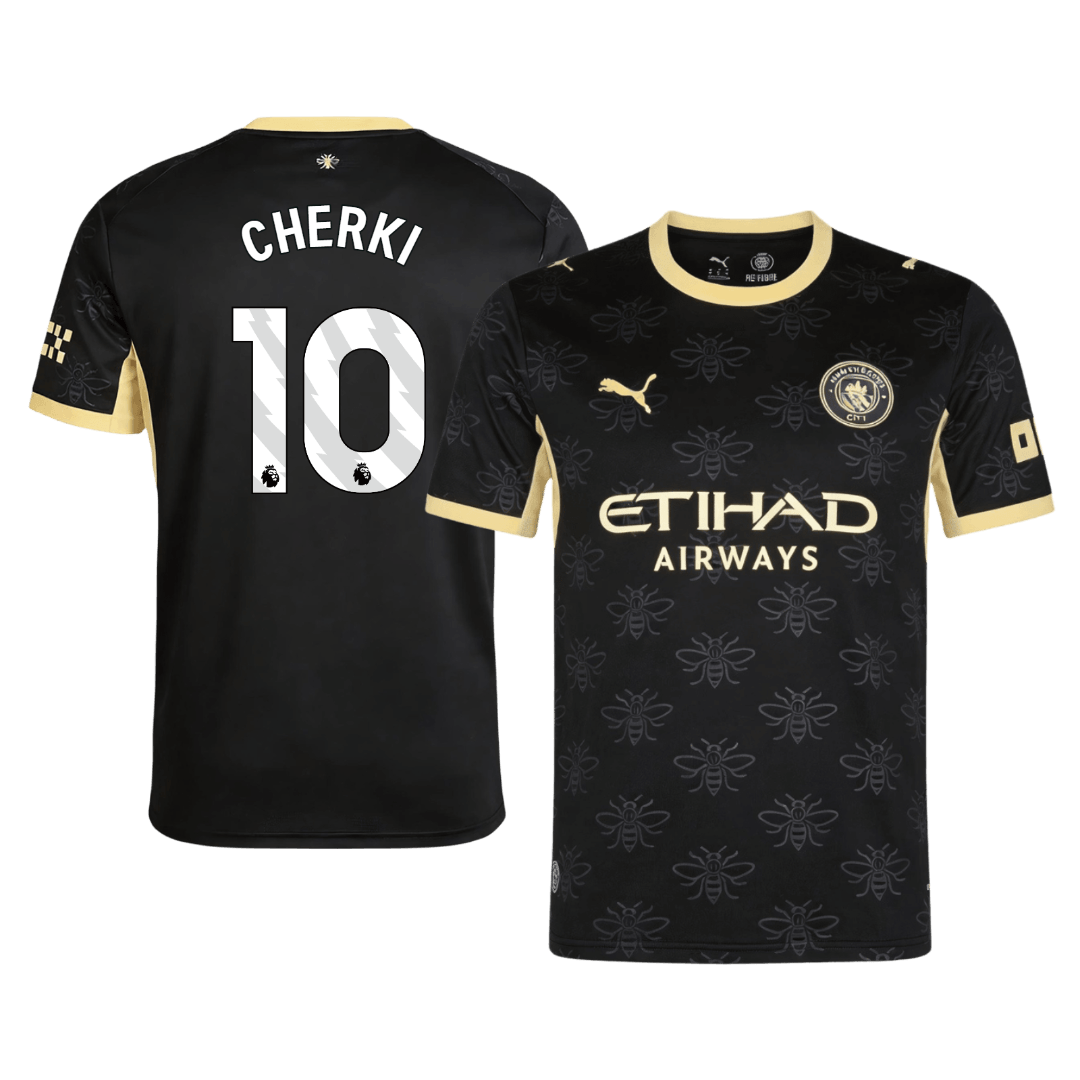 Maglia Replica Manchester City Trasferta CHERKI #10 Uomo 2026/27