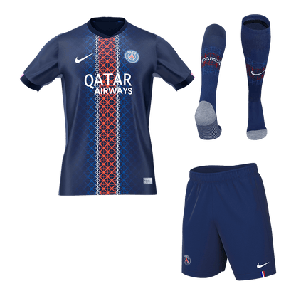 Kit Completo PSG Casa Uomo 2025/26 - 3 Pezzi