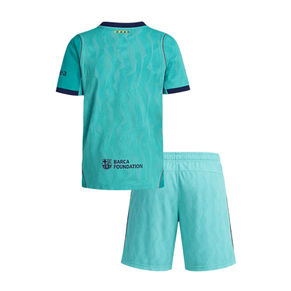 Base Kit Bambino Barcelona Terza 2026/27 - 2 Pezzi