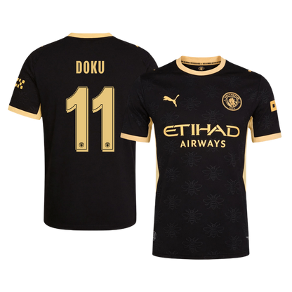 Maglia Gara Manchester City Trasferta DOKU #11 Uomo 2026/27 - UCL