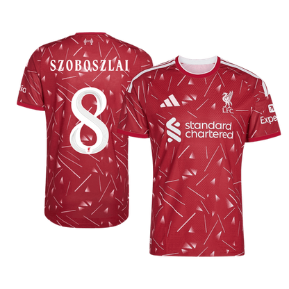 Maglia Gara Liverpool Casa SZOBOSZLAI #8 Uomo 2026/27 - UCL