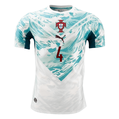 Maglia Gara Portogallo Trasferta RÚBEN DIAS #4 Uomo Mondiali 2026