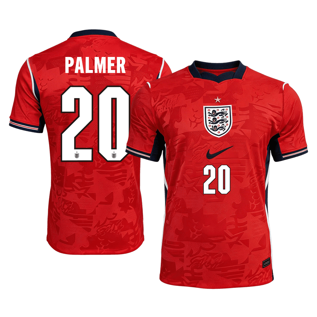 Maglia Gara Inghilterra Trasferta PALMER #20 Uomo Mondiali 2026