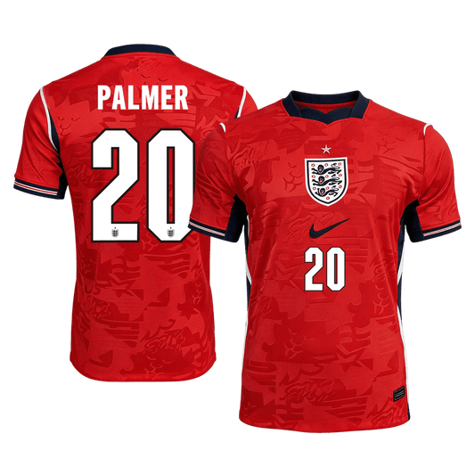 Maglia Gara Inghilterra Trasferta PALMER #20 Uomo Mondiali 2026