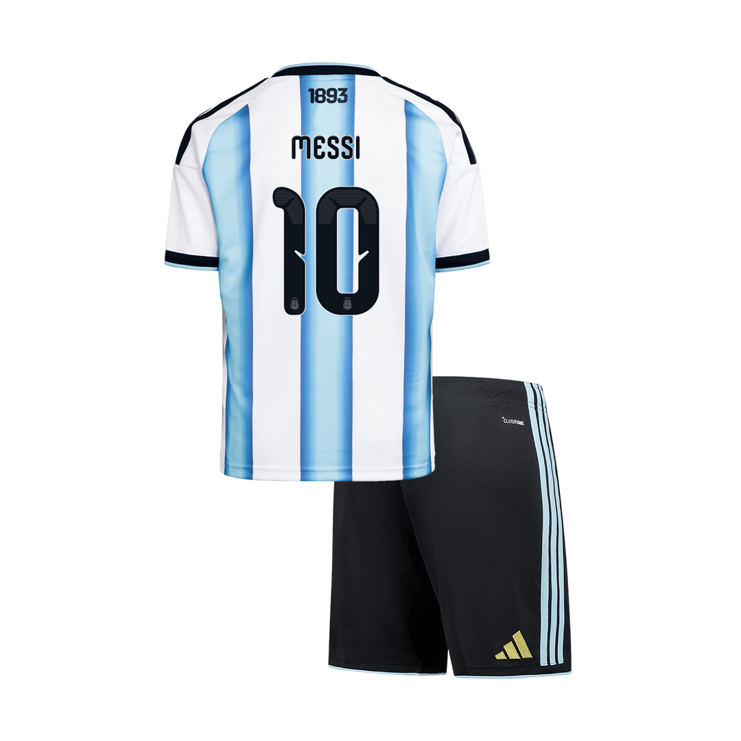 Base Kit Bambino Argentina MESSI #10 Casa Mondiali 2026 - 2 Pezzi