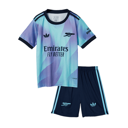 Kit Completo Bambino Arsenal Terza 2024/25 - 3 Pezzi