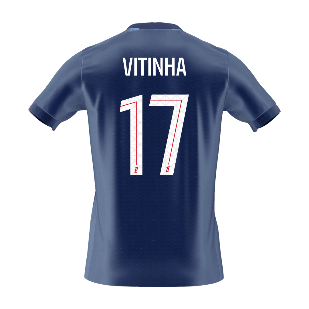 Maglia Replica PSG Casa VITINHA #17 Uomo 2025/26