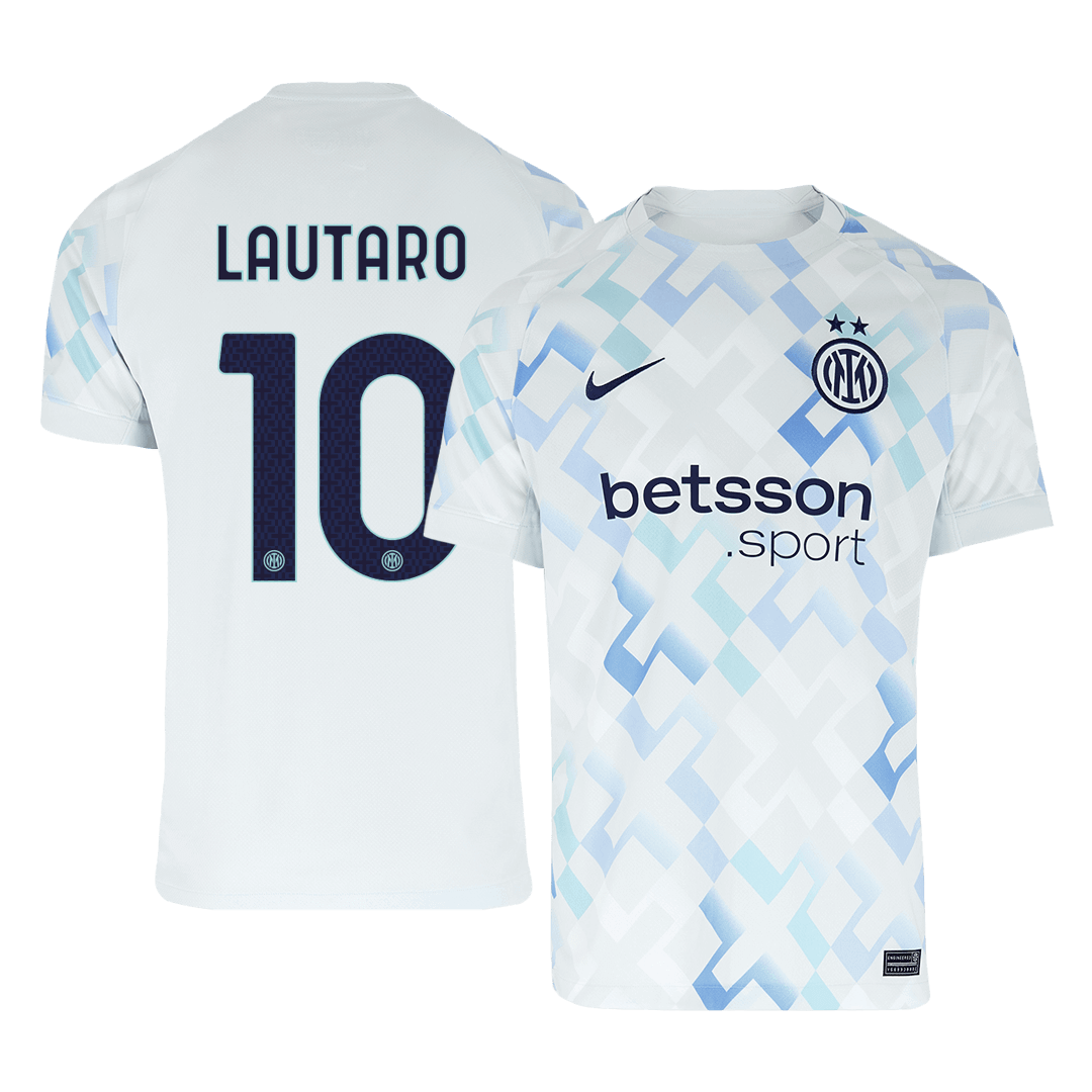 Maglia Replica Inter Milan Trasferta LAUTARO #10 Uomo 2025/26