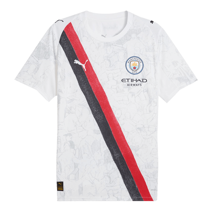 Maglia Replica Manchester City con KidSupe Uomo 2025/26 con