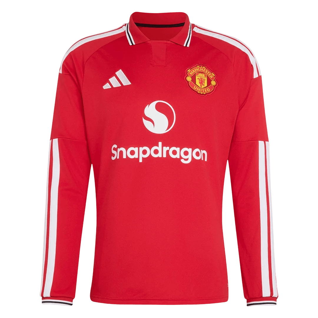Maglia Gara Manchester United Uomo Casa Uomo 2026/27 - Manica Lunga