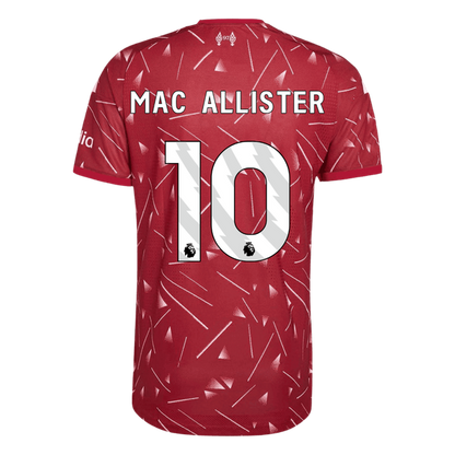 Maglia Gara Liverpool Casa MAC ALLISTER #10 Uomo 2026/27