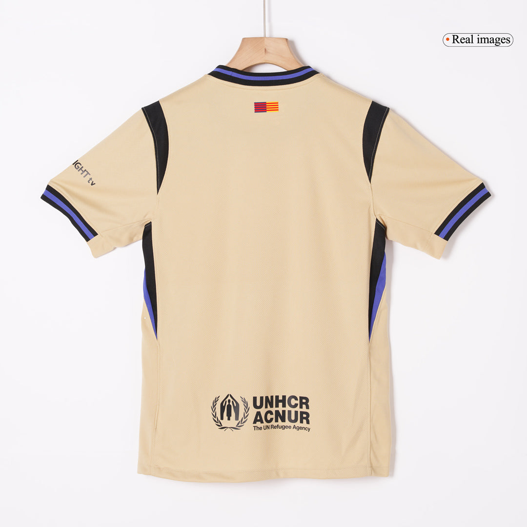 Maglia Replica Barcelona Trasferta PEDRI #8 Uomo 2025/26 - UCL