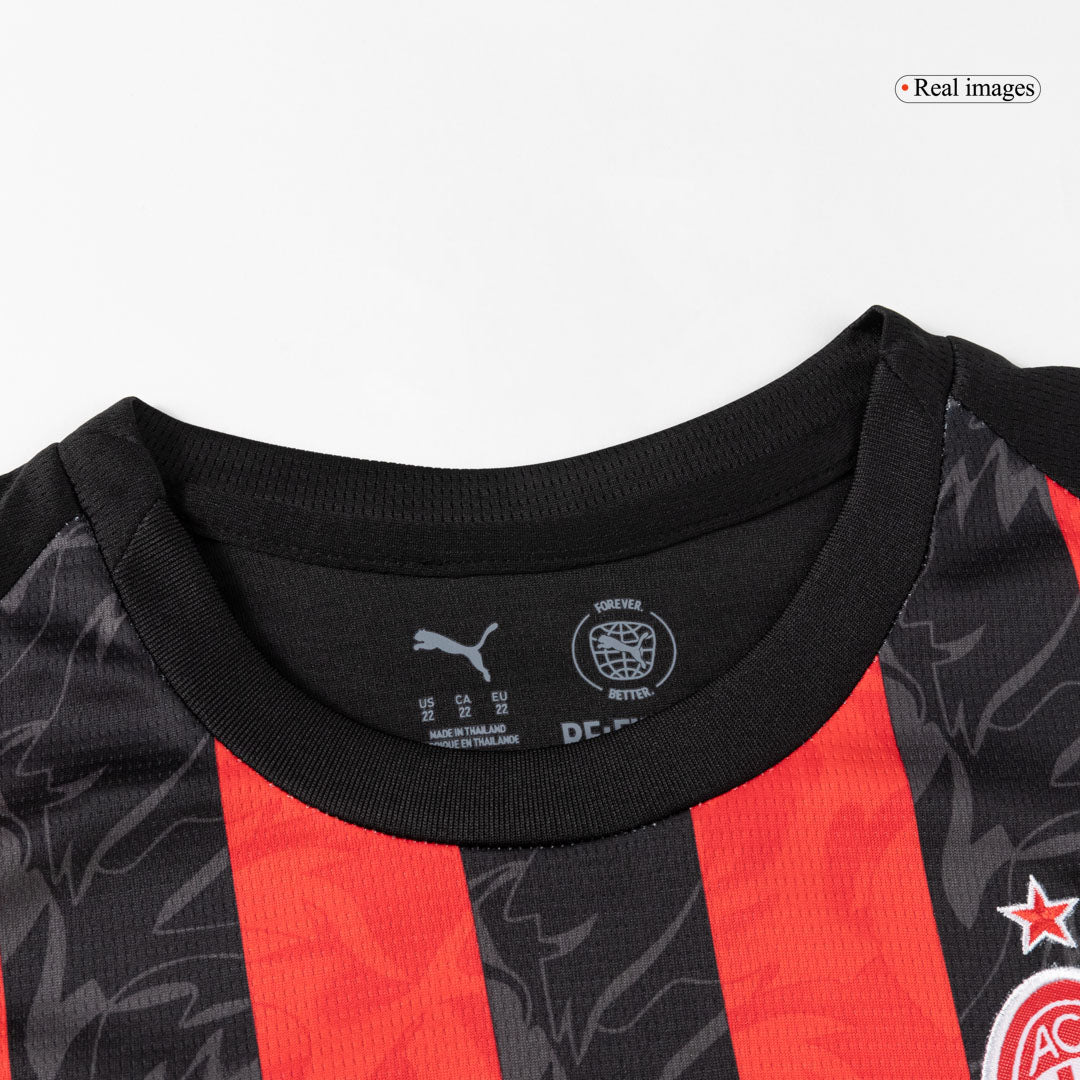 Kit Completo Bambino AC Milan Casa 2025/26 - 3 Pezzi