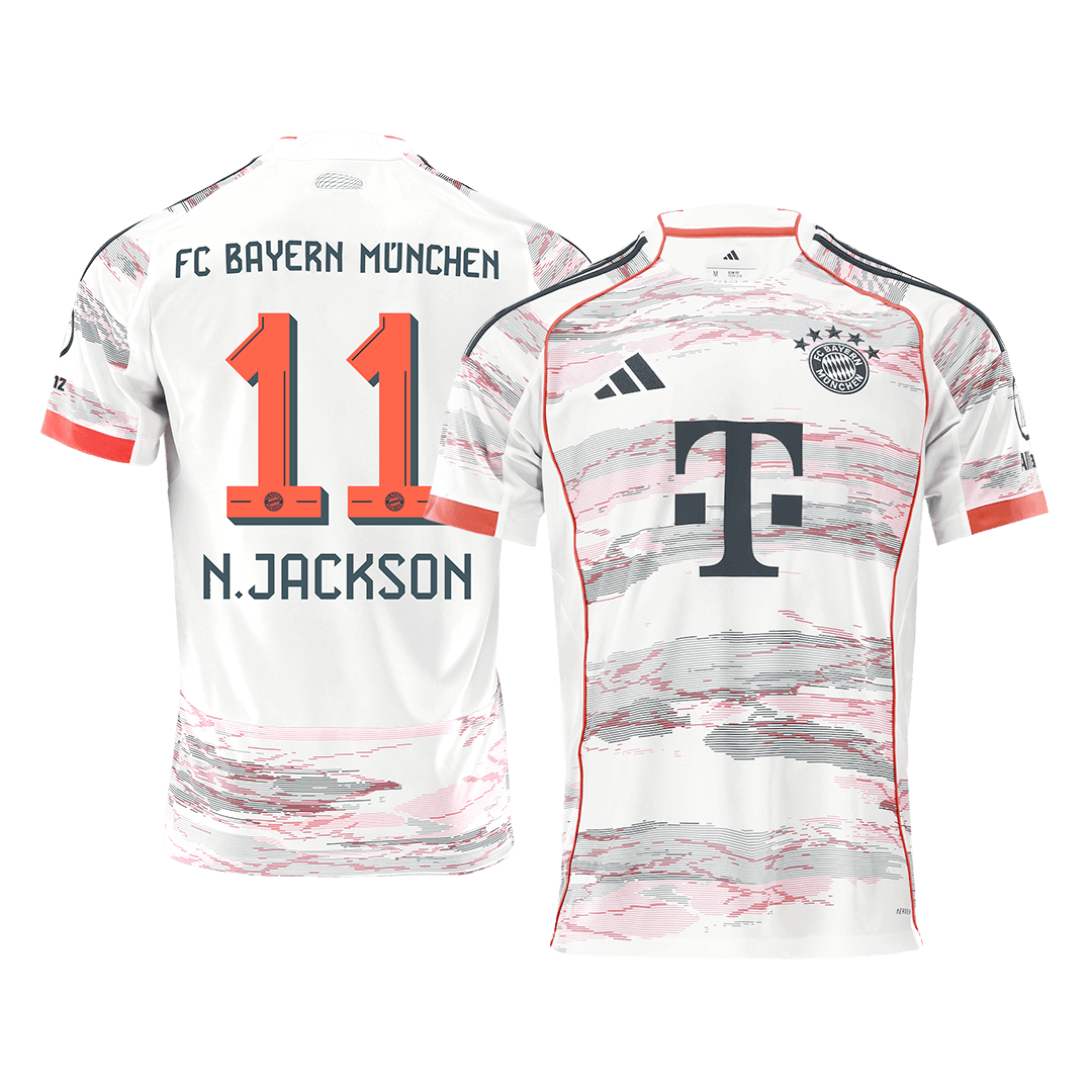 Maglia Replica Bayern Munich Trasferta N.JACKSON #11 Uomo 2025/26