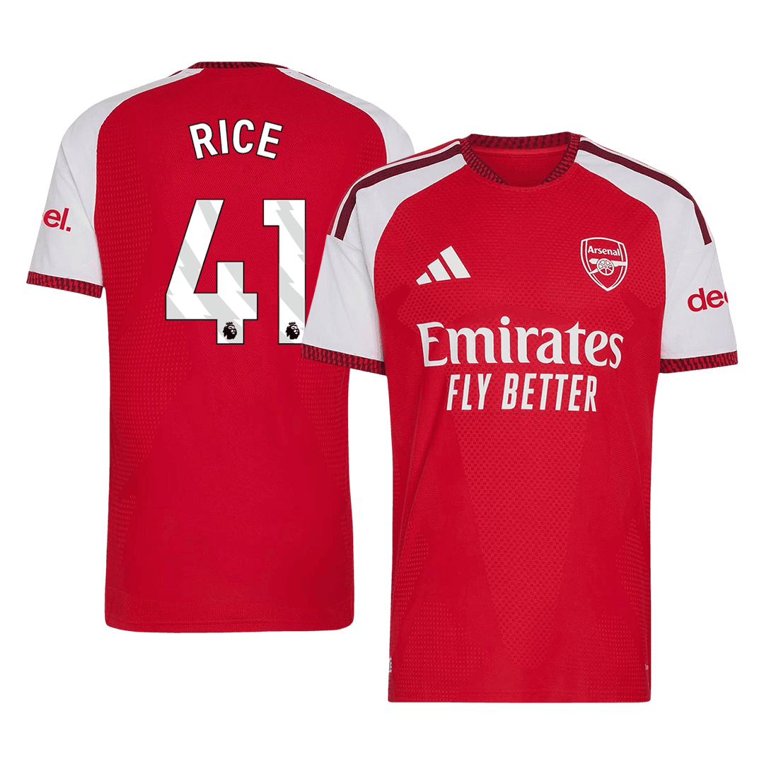 Maglia Gara Arsenal Casa RICE #41 Uomo 2026/27