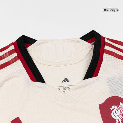 Maglia Gara Liverpool Trasferta SZOBOSZLAI #8 Uomo 2025/26