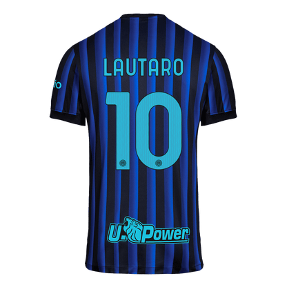 Maglia Replica Inter Milan Casa LAUTARO #10 Uomo 2025/26