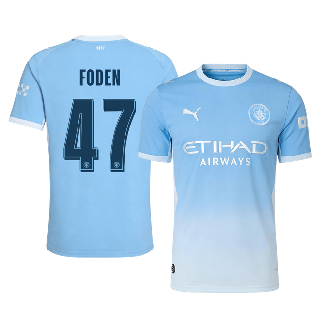 Maglia Gara Manchester City Casa FODEN #47 Uomo 2026/27 - UCL