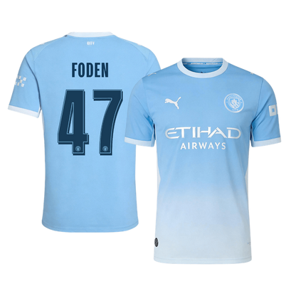 Maglia Gara Manchester City Casa FODEN #47 Uomo 2026/27 - UCL