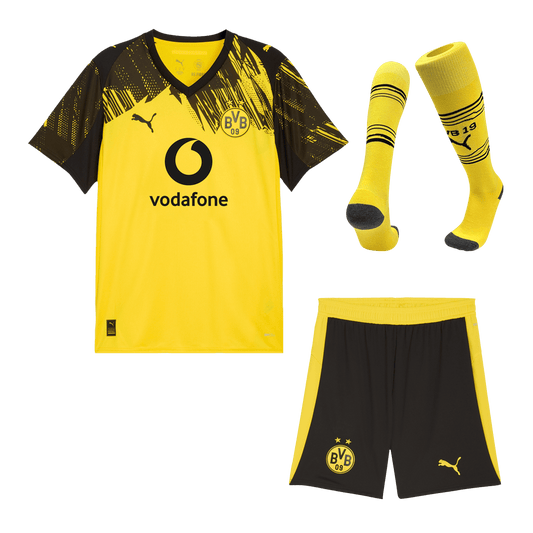 Kit Completo Borussia Dortmund Casa Uomo 2025/26 - 3 Pezzi