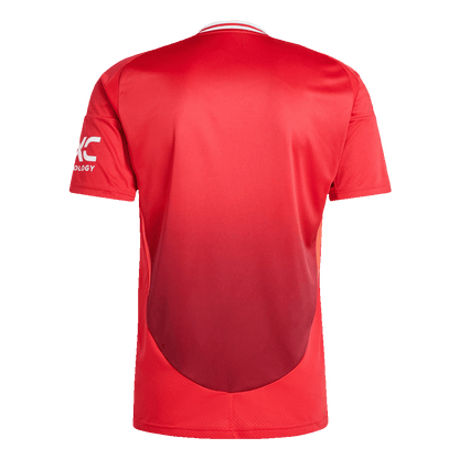 Kit Completo Manchester United Casa Uomo 2024/25 - 3 Pezzi