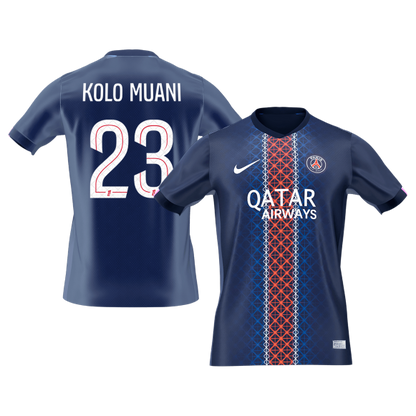 Maglia Replica PSG Casa KOLO MUANI #23 Uomo 2025/26