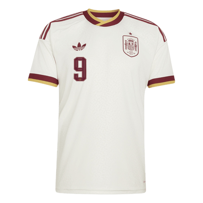 Maglia Replica Spagna Trasferta GAVI #9 Uomo Mondiali 2026