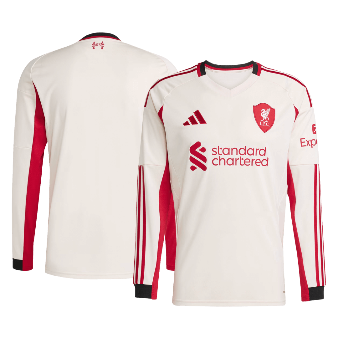 Replica Liverpool Trasferta Uomo 2025/26 - Manica Lunga