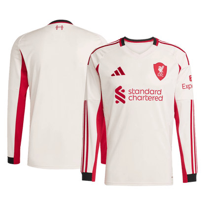 Replica Liverpool Trasferta Uomo 2025/26 - Manica Lunga