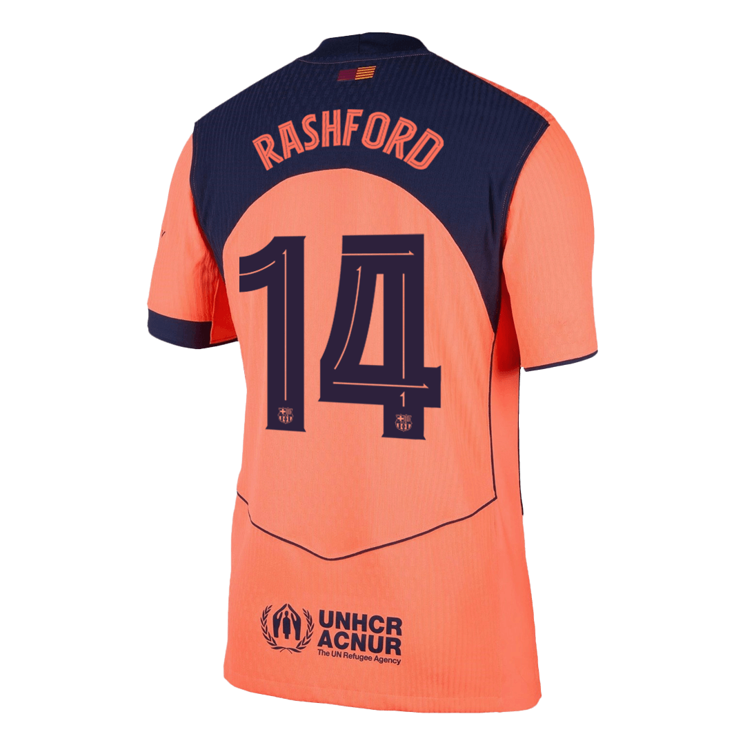 Maglia Gara Barcelona Terza RASHFORD #14 Uomo 2025/26