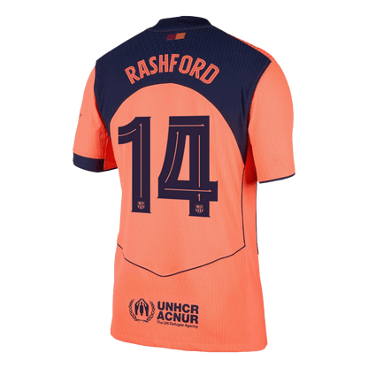 Maglia Gara Barcelona Terza RASHFORD #14 Uomo 2025/26